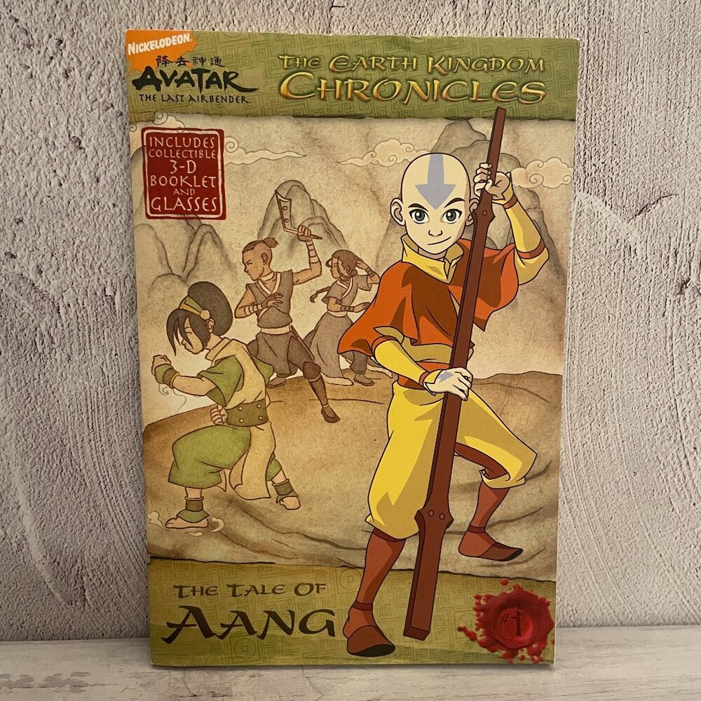 5 for $15📕Avatar The Earth Kingdom Chronicles Tale of Aang Book (SKU: 282MI)